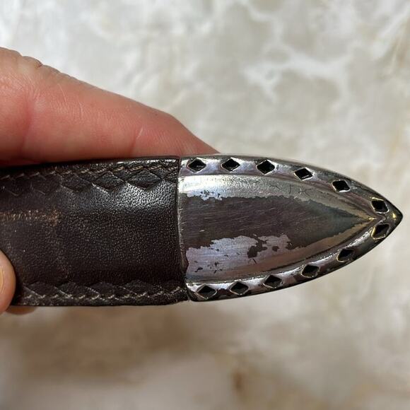 Vintage Billy Belts western style leather belt main image 6